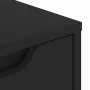 Mesilla de noche VISNES negra 45x40x50 cm madera de ingeniería by , Nightstands - Ref: Foro24-4108281, Price: 74,56 €, Discou...