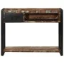Mesa consola multicolor madera maciza reciclada 100x35x75 cm by , console tables - Ref: Foro24-4015930, Price: 160,00 €, Disc...