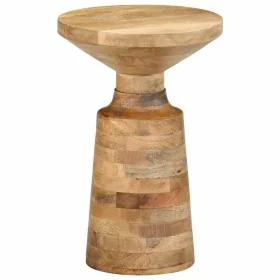 Mesa auxiliar madera maciza de mango Ø33x50 cm by , Side tables - Ref: Foro24-4017540, Price: 97,31 €, Discount: %