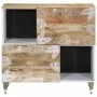 Aparador de madera maciza de mango 80x33,5x75 cm de , Almacenamiento para CD y DVD - Ref: Foro24-4018691, Precio: 85,15 €, De...