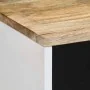 Aparador de madera maciza de mango 80x33,5x75 cm de , Almacenamiento para CD y DVD - Ref: Foro24-4018691, Precio: 85,15 €, De...