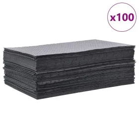 Almohadillas absorbentes de aceite 100 uds gris 40x50 cm von , Wachs- und Möbelreinigungsprodukte - Ref: Foro24-4104710, Prei...
