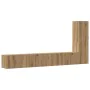 Mueble para TV de pared madera contrachapada artesanal 3 piezas by , TV Furniture - Ref: Foro24-3329198, Price: 146,18 €, Dis...