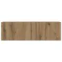 Mueble para TV de pared madera contrachapada artesanal 3 piezas by , TV Furniture - Ref: Foro24-3329198, Price: 146,18 €, Dis...