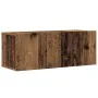 Conjunto de mueble de TV 4 piezas montado la pared madera vieja by , TV Furniture - Ref: Foro24-3329151, Price: 159,48 €, Dis...