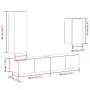 Conjunto de mueble de TV 4 piezas montado la pared madera vieja by , TV Furniture - Ref: Foro24-3329151, Price: 159,48 €, Dis...