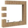 Mueble para TV de pared madera contrachapada artesanal 9 piezas von , TV-Möbel - Ref: Foro24-3329222, Preis: 368,09 €, Rabatt: %