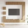 Mueble para TV de pared madera contrachapada artesanal 9 piezas von , TV-Möbel - Ref: Foro24-3329222, Preis: 368,09 €, Rabatt: %