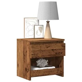 Mesitas de noche 2 uds madera contrachapada madera vieja by , Nightstands - Ref: Foro24-856407, Price: 66,45 €, Discount: %