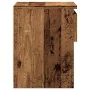 Mesitas de noche 2 uds madera contrachapada madera vieja by , Nightstands - Ref: Foro24-856407, Price: 66,45 €, Discount: %