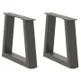 Patas para mesa comedor forma V 2 uds antracita 30x(30-31,3) cm von , Tischbeine - Ref: Foro24-4012522, Preis: 46,29 €, Rabat...