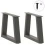 Patas para mesa comedor forma V 2 uds antracita 30x(30-31,3) cm von , Tischbeine - Ref: Foro24-4012522, Preis: 46,29 €, Rabat...
