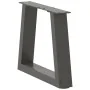 Patas para mesa comedor forma V 2 uds antracita 30x(30-31,3) cm von , Tischbeine - Ref: Foro24-4012522, Preis: 46,29 €, Rabat...