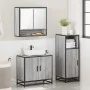 Set de muebles de baño 3 pzas madera contrachapada gris sonoma von , Badezimmermöbel - Ref: Foro24-3300978, Preis: 217,17 €, ...