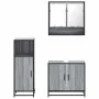 Set de muebles de baño 3 pzas madera contrachapada gris sonoma von , Badezimmermöbel - Ref: Foro24-3300978, Preis: 217,17 €, ...
