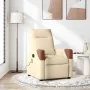 Sillón de masaje reclinable de tela crema von , Sessel - Ref: Foro24-4104821, Preis: 196,60 €, Rabatt: %