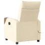 Sillón de masaje reclinable de tela crema von , Sessel - Ref: Foro24-4104821, Preis: 196,60 €, Rabatt: %