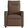 Sillón reclinable con masaje de tela marrón de , Sillones - Ref: Foro24-4104835, Precio: 203,97 €, Descuento: %