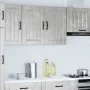 Armario de pared cocina Lucca madera contrachapada gris cemento de , Armarios de cocina - Ref: Foro24-853831, Precio: 76,08 €...