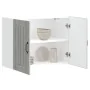 Armario de pared cocina Lucca madera contrachapada gris cemento de , Armarios de cocina - Ref: Foro24-853831, Precio: 76,08 €...