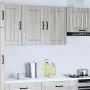 Armario de pared cocina Lucca madera contrachapada gris sonoma de , Armarios de cocina - Ref: Foro24-853833, Precio: 77,19 €,...