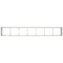 Jardinera de acero laminado en frío blanco 280x40x40 cm von , Töpfe und Pflanzgefäße - Ref: Foro24-860690, Preis: 191,97 €, R...
