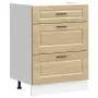 Mueble bajo de cocina porto roble sonoma madera reconstituida von , Küchenschränke - Ref: Foro24-854262, Preis: 111,07 €, Rab...