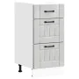 Mueble bajo de cocina Lucca madera contrachapada gris cemento de , Armarios de cocina - Ref: Foro24-854234, Precio: 88,96 €, ...