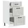 Mueble bajo de cocina Lucca madera contrachapada gris cemento de , Armarios de cocina - Ref: Foro24-854234, Precio: 88,96 €, ...