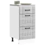 Mueble bajo de cocina Lucca madera contrachapada gris sonoma de , Armarios de cocina - Ref: Foro24-854236, Precio: 88,62 €, D...
