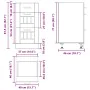 Mueble bajo de cocina Lucca madera contrachapada gris sonoma de , Armarios de cocina - Ref: Foro24-854236, Precio: 88,62 €, D...