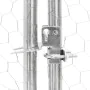Perrera de exterior puerta acero galvanizado plateado 2x1x1 m by , Dog kennels - Ref: Foro24-4105410, Price: 87,62 €, Discoun...