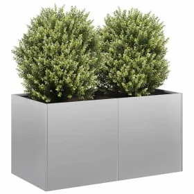 Jardinera 80x40x40 cm de acero galvanizado by , Pots and planters - Ref: Foro24-860673, Price: 64,93 €, Discount: %