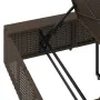 Tumbona con cojín flotante ratán sintético marrón von , Liegen - Ref: Foro24-4104208, Preis: 244,08 €, Rabatt: %