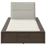Tumbona con cojín flotante ratán sintético marrón von , Liegen - Ref: Foro24-4104203, Preis: 218,79 €, Rabatt: %