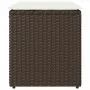 Taburetes de jardín con cojines 2 uds marrón 40x40x43 cm von , Hocker für den Außenbereich - Ref: Foro24-4104040, Preis: 124,...