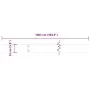 Bordes para césped 10 uds acero laminado frío negro 15x103 cm by , Garden edging and edging - Ref: Foro24-860142, Price: 46,3...