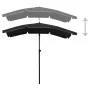 Gartenschirm mit schwarzem Mast 200x130 cm von vidaXL, Sonnenschirme - Ref: Foro24-315557, Preis: 32,39 €, Rabatt: %