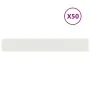 Bordes para césped 50 uds acero laminado frío blanco 15x103 cm von , Garteneinfassung und Einfassung - Ref: Foro24-860149, Pr...