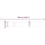 Bordes para césped 50 uds acero laminado frío blanco 15x103 cm von , Garteneinfassung und Einfassung - Ref: Foro24-860149, Pr...