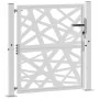 Puerta de jardín de acero desgastado diseño ligero 105x105 cm by , garden gates - Ref: Foro24-4100954, Price: 169,17 €, Disco...