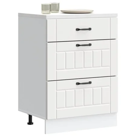 Mueble bajo de cocina Lucca madera de ingeniería blanca von , Küchenschränke - Ref: Foro24-854269, Preis: 113,32 €, Rabatt: %