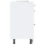 Mueble bajo de cocina Lucca madera de ingeniería blanca von , Küchenschränke - Ref: Foro24-854269, Preis: 113,32 €, Rabatt: %