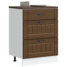 Mueble bajo de cocina Lucca roble marrón von , Küchenschränke - Ref: Foro24-854276, Preis: 108,46 €, Rabatt: %
