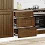 Mueble bajo de cocina Lucca roble marrón de , Armarios de cocina - Ref: Foro24-854276, Precio: 108,46 €, Descuento: %