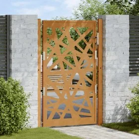 Puerta de jardín de acero desgastado diseño ligero 105x155 cm von , Gartentore - Ref: Foro24-4100956, Preis: 211,25 €, Rabatt: %