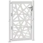 Puerta de jardín de acero desgastado diseño ligero 105x155 cm de , Puertas de jardín - Ref: Foro24-4100956, Precio: 211,17 €,...
