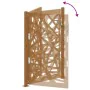 Puerta de jardín de acero desgastado diseño ligero 105x155 cm de , Puertas de jardín - Ref: Foro24-4100956, Precio: 211,17 €,...
