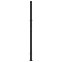 Puerta de jardín de diseño con carril de acero negro 105x180 cm by , garden gates - Ref: Foro24-4100982, Price: 238,54 €, Dis...