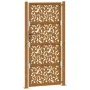Puerta de jardín diseño de hojas de acero desgastado 105x205 cm by , garden gates - Ref: Foro24-4100968, Price: 271,68 €, Dis...